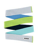 Petit Skinny Scarf Knit Tie Multicolor Cool Colors