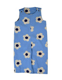Baby Cord Romper / Children’s Jumpsuit – Blue Floral