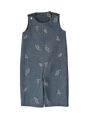 Baby Cord Romper / Children’s Jumpsuit – Dinosaur