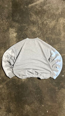 Upcycled 1990S vintage NIKE sweatshirt Grey Blue