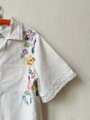 Kirsten Shirt - Rainbow Blumen