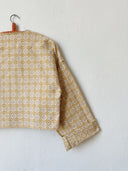 Iti Jacket  - Mustard Jacquard