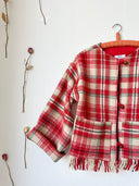 Iti Jacket  - Red Plaid