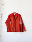 Kirsten Shirt - Red Fringe