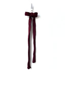 Vintage Tie Bow Barrette