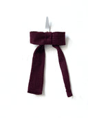 Vintage Tie Bow Barrette