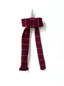 Vintage Tie Bow Barrette