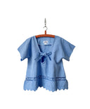 Helen Top - Blue Salve