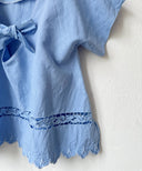 Helen Top - Blue Salve