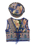 Chiquinha Set with Pillbox Hat & Vest