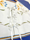 Olive Grove Movement Set - Woman Blouse M and Petit Oiseau Blouse 6M