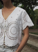 The Signature Blouse - A French Lace Story M
