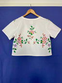 A Blooming Azalea Set - Woman Blouse M and Petit Oiseau Blouse 6M