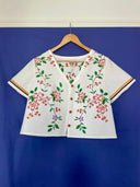 The Signature Blouse - A Blooming Azalea L