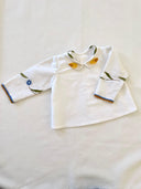 Olive Grove Movement Set - Woman Blouse M and Petit Oiseau Blouse 6M