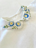 Petit Oiseau Blouse Baby - A Blue Cornflower 12M