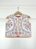 Petit Oiseau Vest Kids - Pink & Plum