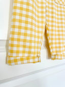 Petit Oiseau Overall Kids - A Gingham Story Yellow