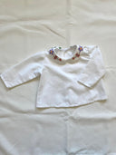 A Blooming Azalea Set - Woman Blouse L and Petit Oiseau Blouse 6M