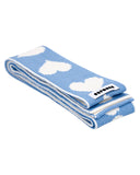 Love Yourself Statement Scarf (Limited Edition) Powder Blue/White