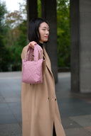 Baby-Campingtasche, wasserdicht, rosa Beere