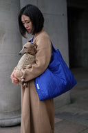 Mama-Tasche / Wochenendtasche, wasserdicht, blau